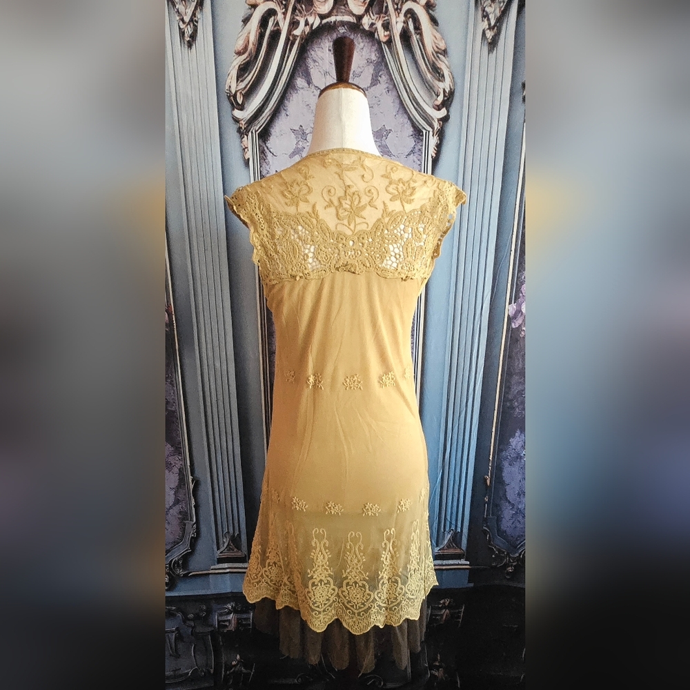 A'reve Tulle Midi Dress - Picture 2 of 7